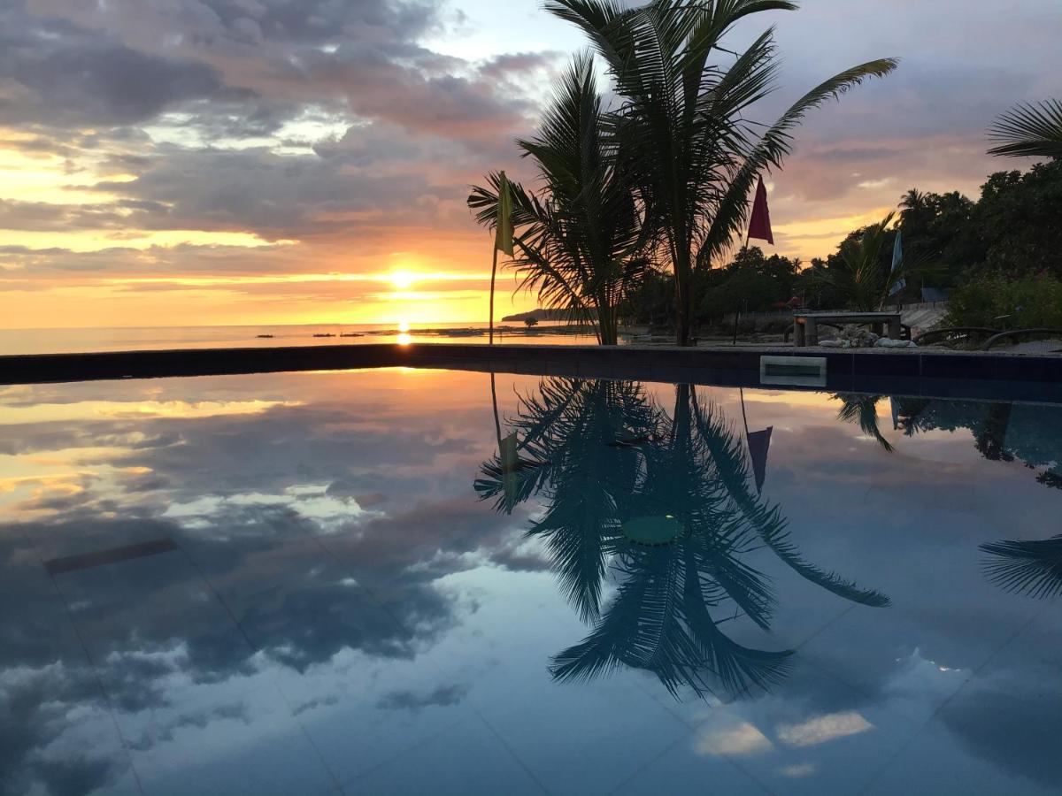 Bamboobeachvilla2 Ac New Oceanfront Pool Sunsetview Garden Kitchen Satellite Starlink Wi-Fi Dimiao Exteriér fotografie